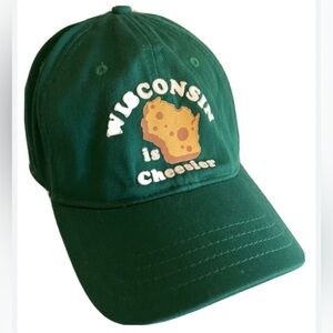 American Eagle Wisconsin Is Cheesier Cap Hat Fitted L / XL Cotton Spandex